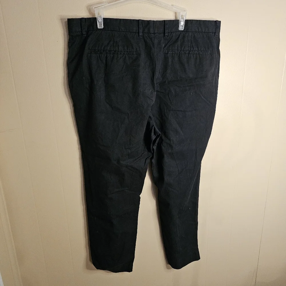 All Saints Kato Cropped Button Fly Chino Trousers